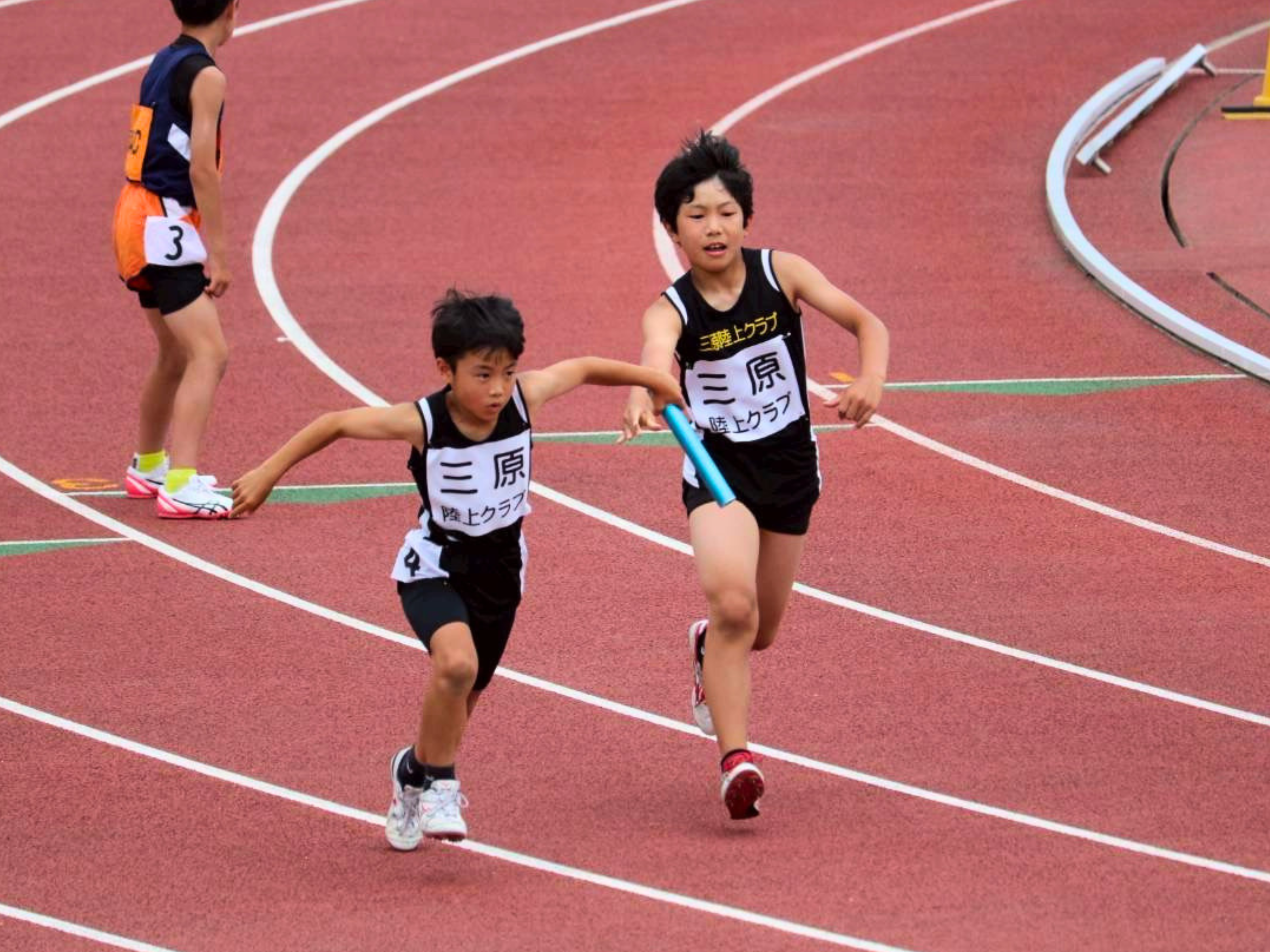 男子リレー